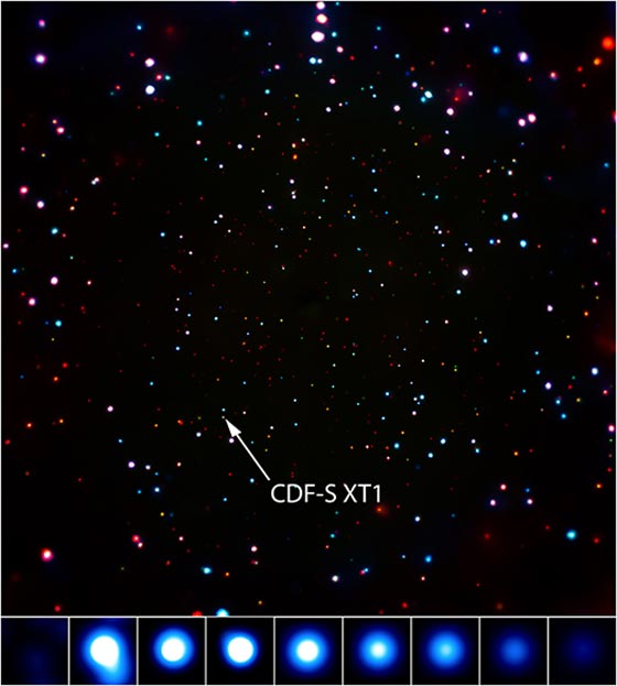 علماء فلك يرصدون انفجارا كونيا غامضا في مجرة صغيرة صورة رقم 1