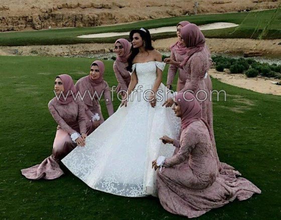 صور مثيرة: 6 وصيفات محجبات في حفل زفاف كارمن سليمان صورة رقم 4 صور مثيرة: 6 وصيفات محجبات في حفل زفاف كارمن سليمان صورة رقم 4