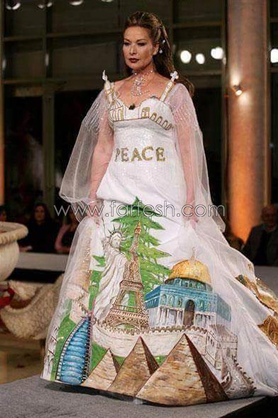 لماذا ارتدت الفنانة الفلسطينية لينا مخول فستان الوزيرة الإسرائيلية؟ وما علاقته بالقدس؟ صورة رقم 5 لماذا ارتدت الفنانة الفلسطينية لينا مخول فستان الوزيرة الإسرائيلية؟ وما علاقته بالقدس؟ صورة رقم 5