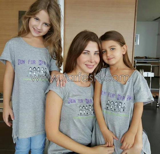 صور ابنتا نانسي عجرم باطلالة على الموضة مع والدهما.. تنافسان عارضات الازياء! صورة رقم 4 صور ابنتا نانسي عجرم باطلالة على الموضة مع والدهما.. تنافسان عارضات الازياء! صورة رقم 4