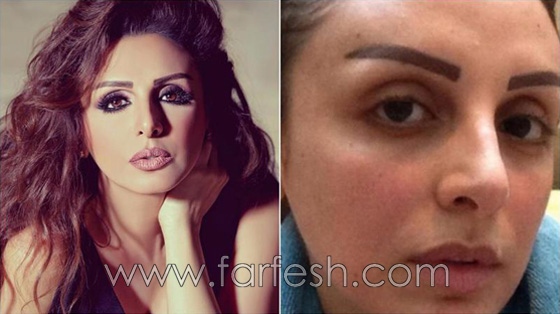 نجمات عربيات قبل وبعد مساحيق التجميل.. تكاد لا تعرفهن! صورة رقم 7 نجمات عربيات قبل وبعد مساحيق التجميل.. تكاد لا تعرفهن! صورة رقم 7