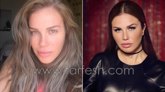 نجمات عربيات قبل وبعد مساحيق التجميل.. تكاد لا تعرفهن! صورة رقم 12 نجمات عربيات قبل وبعد مساحيق التجميل.. تكاد لا تعرفهن! صورة رقم 12