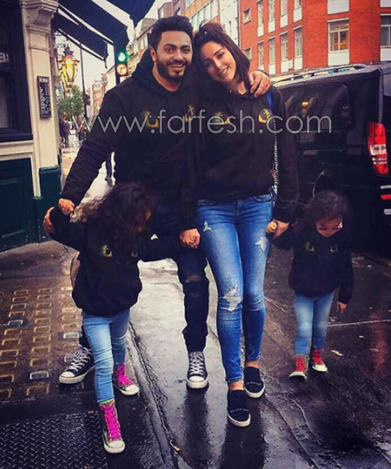 فيديو تامر حسني يعتذر لزوجته المغربية بسمة بوسيل على الهواء صورة رقم 2 فيديو تامر حسني يعتذر لزوجته المغربية بسمة بوسيل على الهواء صورة رقم 2