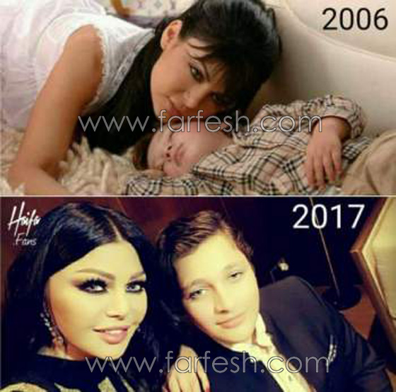 شاهد طفل (بوس الواوا) مع هيفاء وهبي بعد مرور 11 عاما.. هل تغيرت هيفاء؟ صورة رقم 1 شاهد طفل (بوس الواوا) مع هيفاء وهبي بعد مرور 11 عاما.. هل تغيرت هيفاء؟ صورة رقم 1