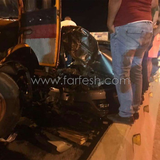 صور وفيديو: نجاة ملحم زين من حادث مروع بعد اصطدامه بشاحنة عكس السير! صورة رقم 14 صور وفيديو: نجاة ملحم زين من حادث مروع بعد اصطدامه بشاحنة عكس السير! صورة رقم 14