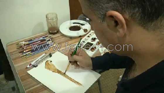 بالفيديو والصور.. رسام عراقي يبدع بلوحات فنية بالقهوة صورة رقم 9 بالفيديو والصور.. رسام عراقي يبدع بلوحات فنية بالقهوة صورة رقم 9