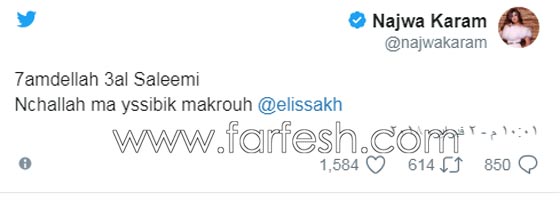 بالفيديو: اليسا تفقد الوعي على المسرح في دبي فجأة وسط صراخ الجمهور صورة رقم 3 بالفيديو: اليسا تفقد الوعي على المسرح في دبي فجأة وسط صراخ الجمهور صورة رقم 3