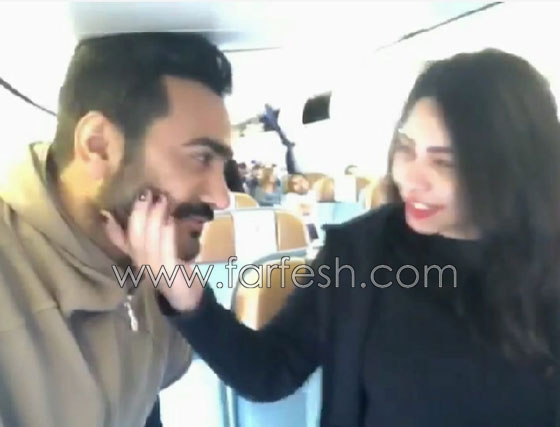 فيديو تامر حسني مع شيرين عبد الوهاب يعلنان عن مفاجأة! صورة رقم 4