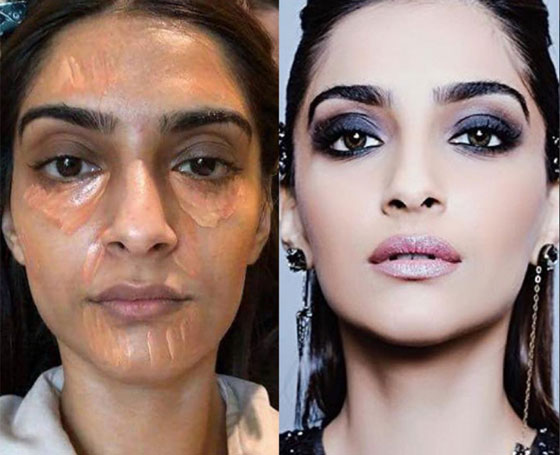 نجمة عالمية شجاعة تنشر صورة لها قبل المكياج وتظهر الفرق الصادم صورة رقم 2 نجمة عالمية شجاعة تنشر صورة لها قبل المكياج وتظهر الفرق الصادم صورة رقم 2