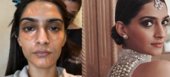 نجمة عالمية شجاعة تنشر صورة لها قبل المكياج وتظهر الفرق الصادم صورة رقم 1