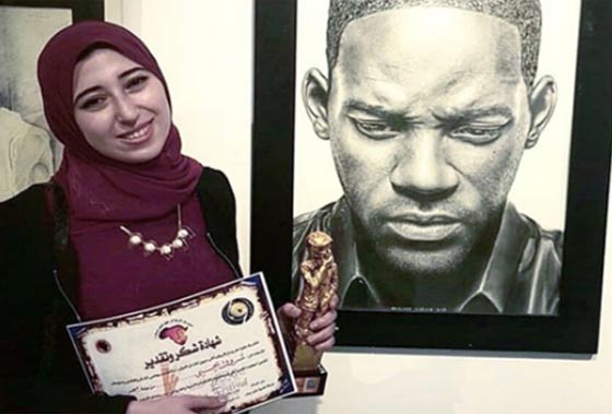 الفنان الامريكي ويل سميث يشكر رسامة مصرية لهذ السبب صورة رقم 4 الفنان الامريكي ويل سميث يشكر رسامة مصرية لهذ السبب صورة رقم 4