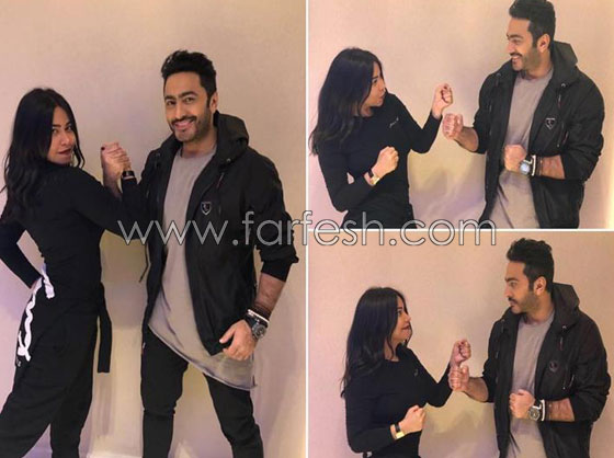 بالصور: تامر حسني مع شيرين عبد الوهاب في عمل جديد مشترك صورة رقم 1 بالصور: تامر حسني مع شيرين عبد الوهاب في عمل جديد مشترك صورة رقم 1