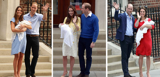 كيت ميدلتون تنجب طفلها الثالث والأمير وليام والاولاد يزورون الأمير الجديد صورة رقم 15