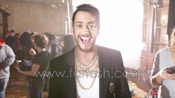  بالفيديو: الفنان المغربي سعد المجرد ينشر كواليس كليب (غزالي) صورة رقم 4
