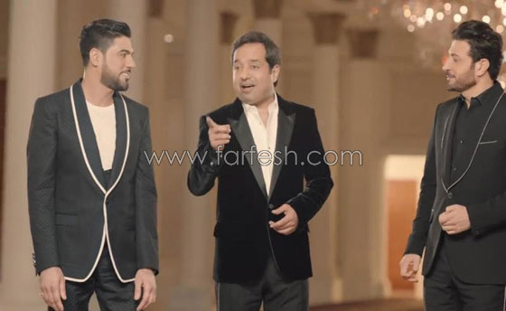 فيديو راشد الماجد، ماجد المهندس ووليد الشامي في أغنية ثلاثية (انا انا) صورة رقم 7