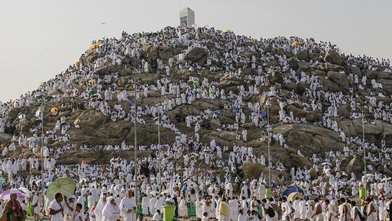 ما سبب تسمية جبل عرفة بهذا الاسم؟  صورة رقم 5