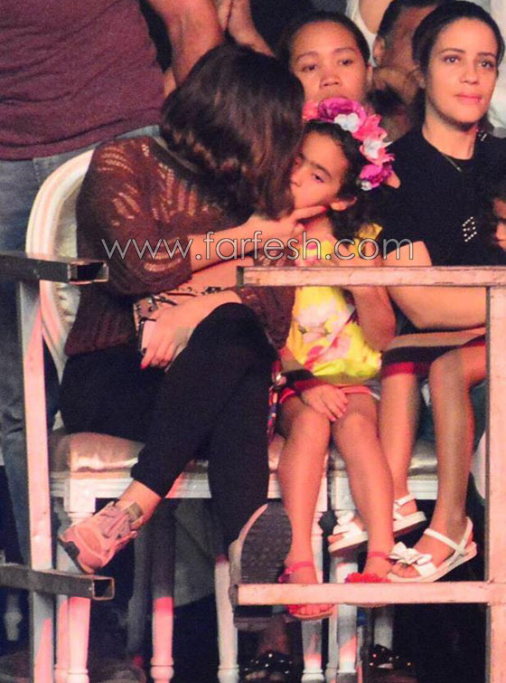 لأول مرة: تسريب صور ابنة تامر حسني برفقة والدتها بسمة بوسيل صورة رقم 2
