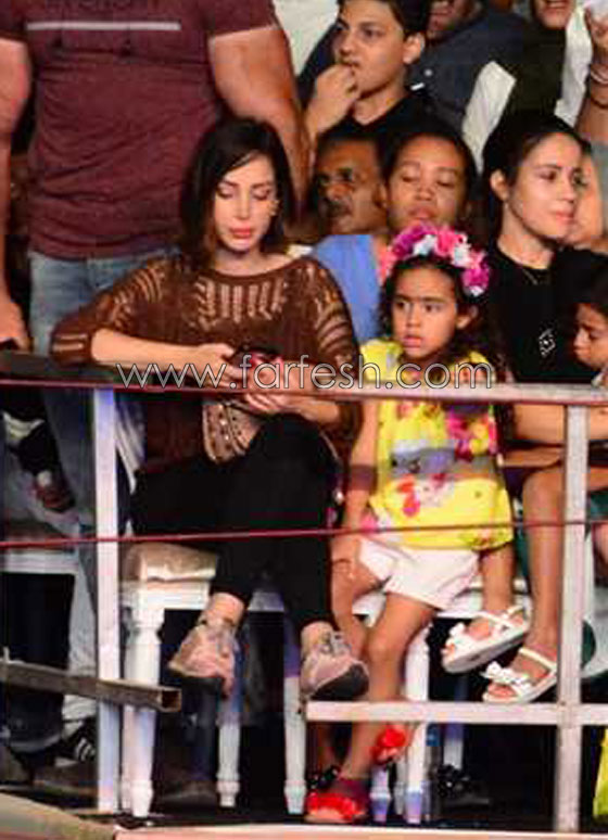 لأول مرة: تسريب صور ابنة تامر حسني برفقة والدتها بسمة بوسيل صورة رقم 4