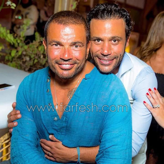 ماذا يفعل عمرو دياب ودينا الشربيني مع محمد عادل إمام في شهر العسل؟ صورة رقم 4