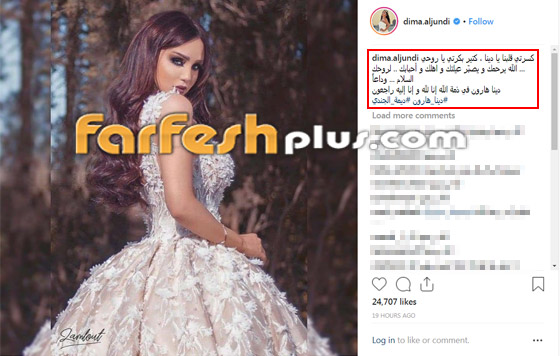 وفاة الفنانة السورية دينا هارون عن عمر 44 عاما بمرض غامض صورة رقم 3 وفاة الفنانة السورية دينا هارون عن عمر 44 عاما بمرض غامض صورة رقم 3