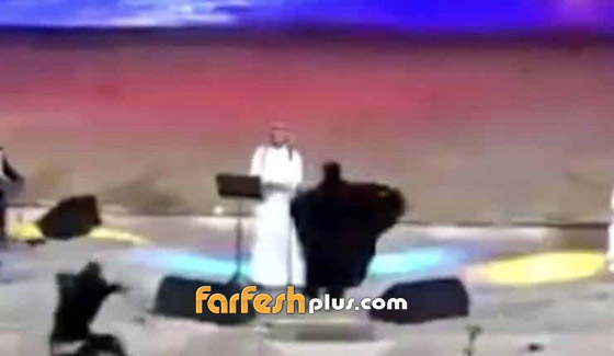 السجن سنة للفتاة التي احتضنت الفنان ماجد المهندس على المسرح بالسعودية   صورة رقم 1