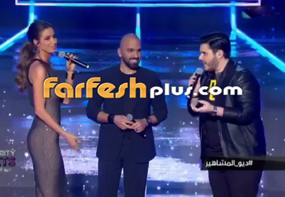فيديو: الوليد الحلاني يحرج انابيلا هلال فغطّت وجهها بيدها! صورة رقم 3 فيديو: الوليد الحلاني يحرج انابيلا هلال فغطّت وجهها بيدها! صورة رقم 3