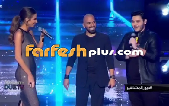 فيديو: الوليد الحلاني يحرج انابيلا هلال فغطّت وجهها بيدها! صورة رقم 8 فيديو: الوليد الحلاني يحرج انابيلا هلال فغطّت وجهها بيدها! صورة رقم 8