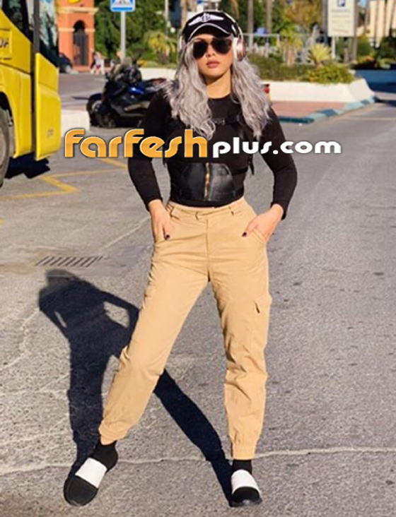 صور ابتسام تسكت بـ (لوك جديد) تصدم جمهورها: شعرها رمادي اللون! صورة رقم 2 صور ابتسام تسكت بـ (لوك جديد) تصدم جمهورها: شعرها رمادي اللون! صورة رقم 2