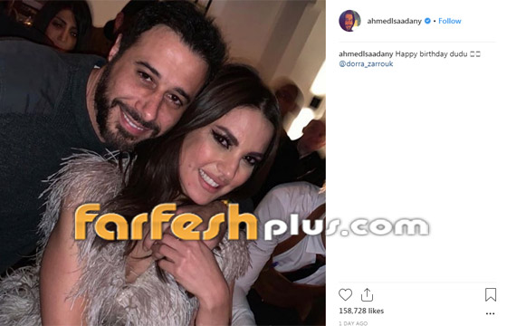صور أحمد السعدني يحتضن الفنانة درّة تثير التساؤلات صورة رقم 1 صور أحمد السعدني يحتضن الفنانة درّة تثير التساؤلات صورة رقم 1