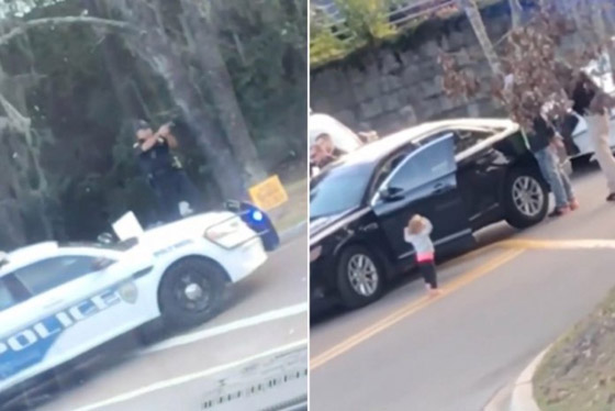  امريكا: فيديو يظهر استسلام طفلة للشرطة يثير الغضب صورة رقم 1