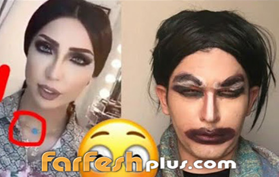 دنيا بطمة تضع مكياجها الثقيل جدا وتصدم الجمهور: هذا قناع أم صبغ؟ صورة رقم 2 دنيا بطمة تضع مكياجها الثقيل جدا وتصدم الجمهور: هذا قناع أم صبغ؟ صورة رقم 2