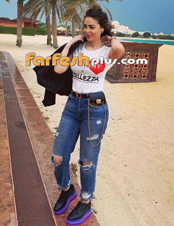 فيديو: الجميلة بسمة بوسيل زوجة تامر حسني تصدم الجمهور بوجهها المنتفخ! صورة رقم 7 فيديو: الجميلة بسمة بوسيل زوجة تامر حسني تصدم الجمهور بوجهها المنتفخ! صورة رقم 7