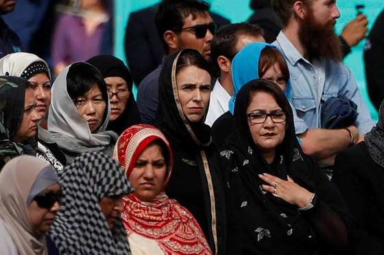  بالفيديو والصور: تشييع ضحايا نيوزيلندا في جمعة حاشدة بحضور رئيسة الوزراء صورة رقم 18