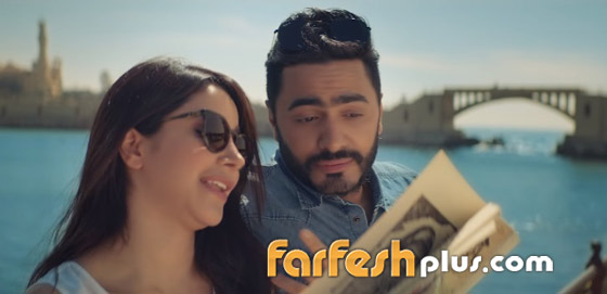 ماذا اشترط تامر حسني على اسيل عمران لتكون بطله  فيلمه الجديد؟! صورة رقم 2