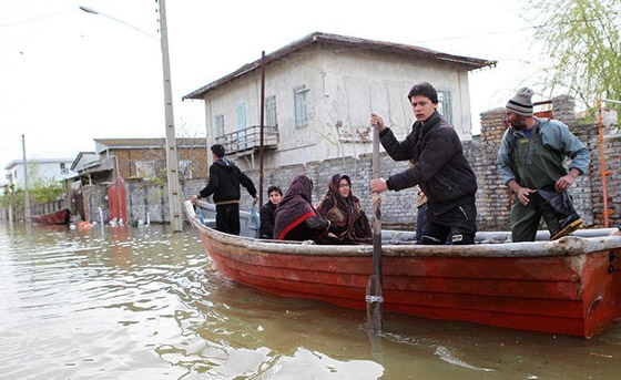 بالصور: الفيضانات المروعة في إيران وإعلان حالة التأهب صورة رقم 8