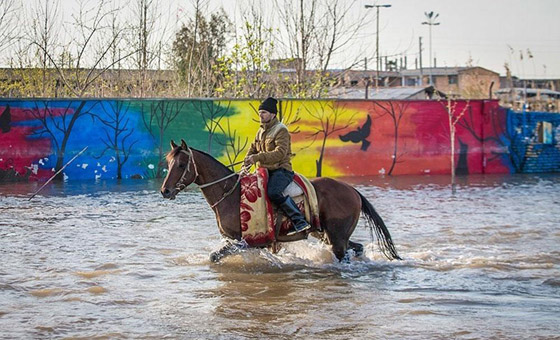 بالصور: الفيضانات المروعة في إيران وإعلان حالة التأهب صورة رقم 9