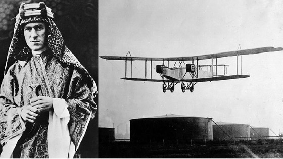 حكاية يوم انتشلوا لورنس العرب من طائرة سقطت به منذ 100 عام صورة رقم 1