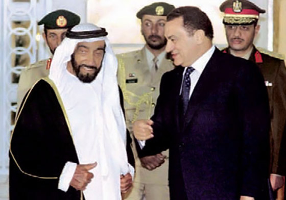 مبارك: حميت آبار بترول الامارات بقوات الصاعقة المصرية صورة رقم 2