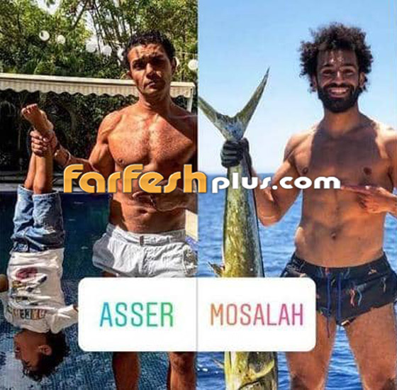 محمد صلاح يشعل بصورته محمد صلاح يشعل بصورته