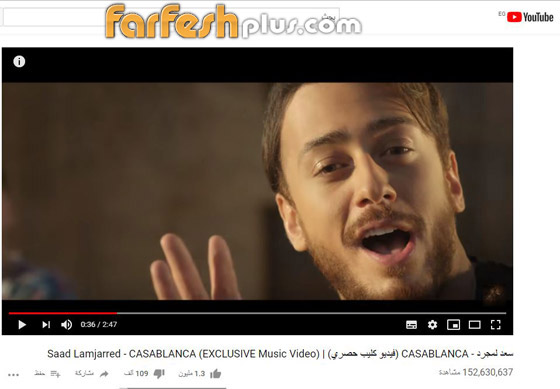 بـ9 أغنيات تخطت 100 مليون ..الأسطورة والمعلم نجما المشاهدات الكبيرة على بـ9 أغنيات تخطت 100 مليون ..الأسطورة والمعلم نجما المشاهدات الكبيرة على