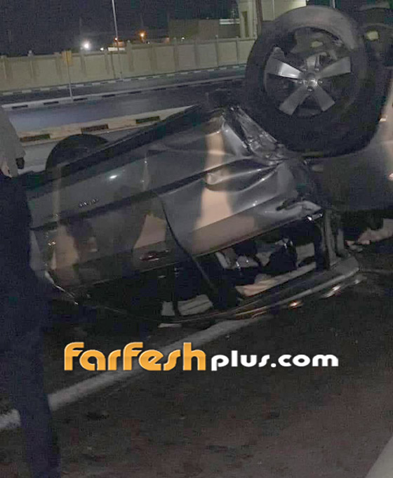 الفنان المصري حكيم يتعرض لحادث سير مروع يؤدي لانقلاب سيارته! صورة رقم 3 الفنان المصري حكيم يتعرض لحادث سير مروع يؤدي لانقلاب سيارته! صورة رقم 3