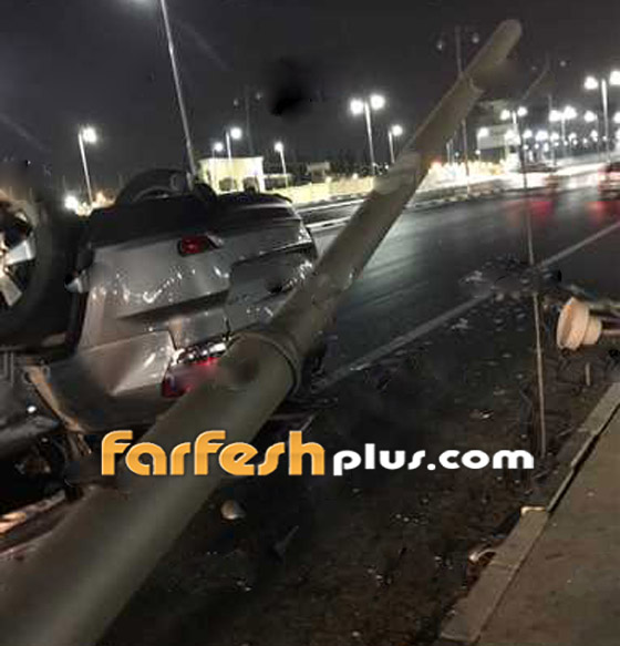 الفنان المصري حكيم يتعرض لحادث سير مروع يؤدي لانقلاب سيارته! صورة رقم 4 الفنان المصري حكيم يتعرض لحادث سير مروع يؤدي لانقلاب سيارته! صورة رقم 4