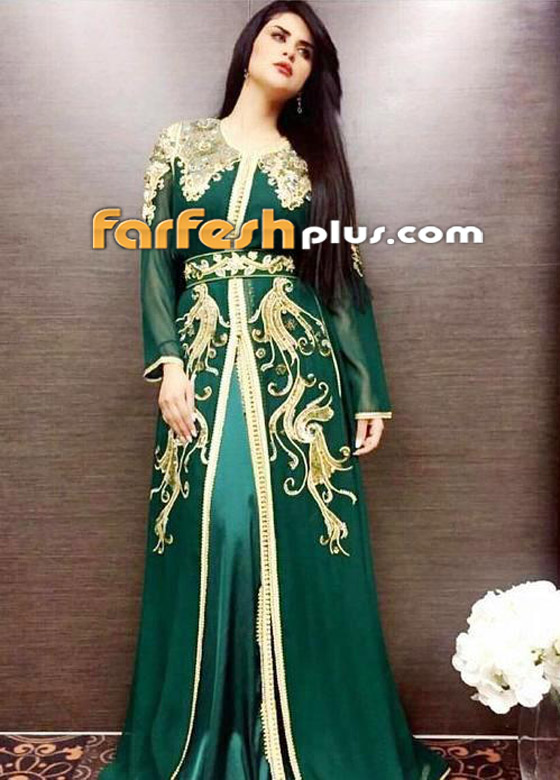 بالصور: الفنانات بأزياء خضراء وذهبية شعبية لليوم الوطني صورة رقم 6 بالصور: الفنانات بأزياء خضراء وذهبية شعبية لليوم الوطني صورة رقم 6