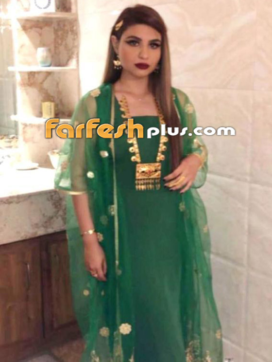 بالصور: الفنانات بأزياء خضراء وذهبية شعبية لليوم الوطني صورة رقم 3 بالصور: الفنانات بأزياء خضراء وذهبية شعبية لليوم الوطني صورة رقم 3