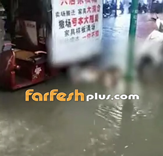 بالفيديو: مصرع امرأة تعرضت لصعقة كهربائية أثناء سيرها في المياه صورة رقم 3