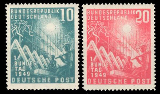 طوابع بريدية ألمانية قديمة تروي أحداثا تاريخية لا تنسى حول العالم صورة رقم 1