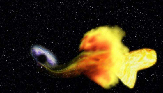 فيديو مذهل.. ثقب أسود يبتلع نجما عظيما بمشهد مرعب ومدهش! صورة رقم 1