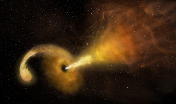 فيديو مذهل.. ثقب أسود يبتلع نجما عظيما بمشهد مرعب ومدهش! صورة رقم 5