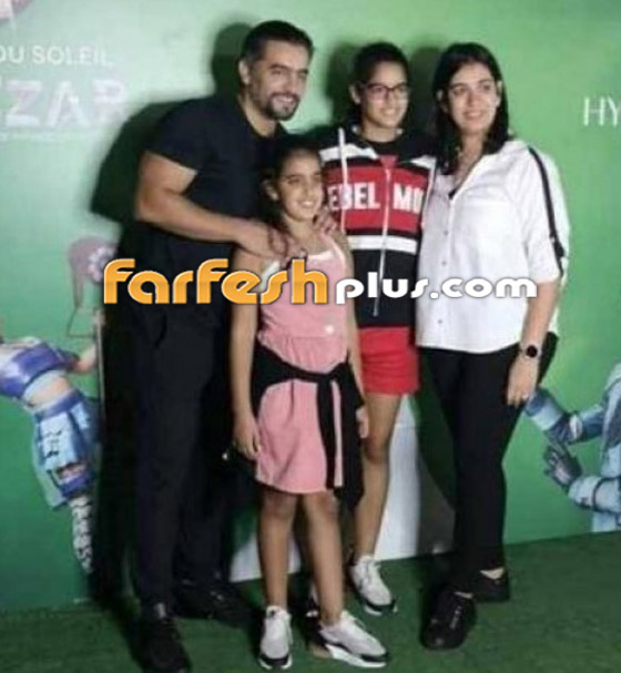 أول ظهور لابنتي هاني سلامة.. كيف أصبحتا؟ ومن الأكثر شبها به؟ صورة رقم 2 أول ظهور لابنتي هاني سلامة.. كيف أصبحتا؟ ومن الأكثر شبها به؟ صورة رقم 2
