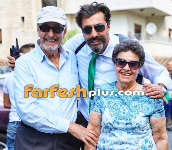 والدا باسم ياخور في ظهور نادر.. هل من شبه بينه وبين والده؟ صورة رقم 2 والدا باسم ياخور في ظهور نادر.. هل من شبه بينه وبين والده؟ صورة رقم 2